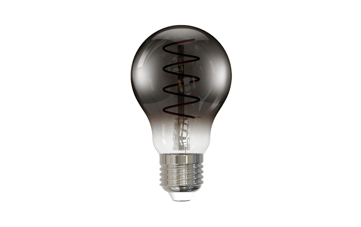 Hama Leuchtmittel E27 A60 – 100 lm, 4 W, Warmweiss 1800 K, dimmbar – IP20 – 1 Stk. – Transparent, Glas