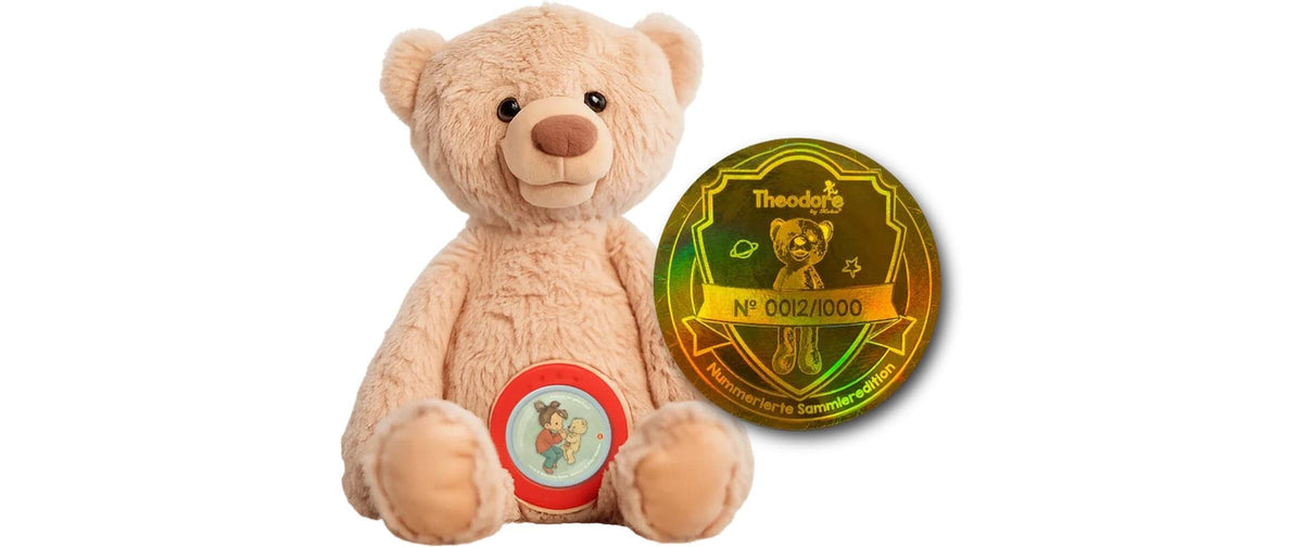 Kekz Theodore KekzBär Audiobox – Hi-Res-Player, 3 h Hörbuch – Beige