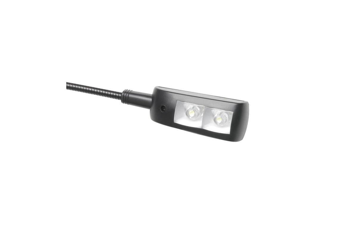Adam Hall Monitor-Lichtleiste SLED 1 PRO – 200 lm, 6000–6500 K, dimmbar, USB – Schwarz
