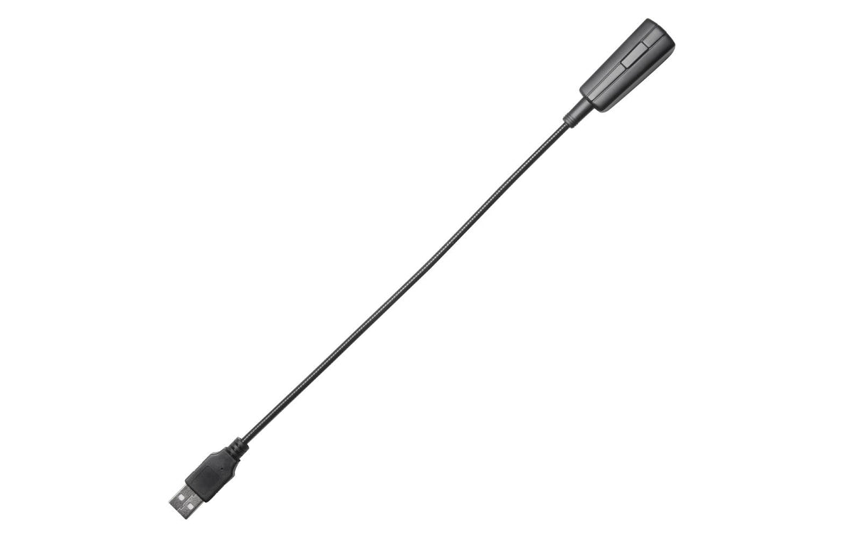 Adam Hall Monitor-Lichtleiste SLED 1 PRO – 200 lm, 6000–6500 K, dimmbar, USB – Schwarz