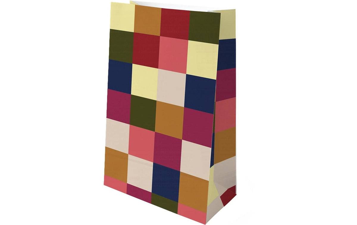 REMEMBER Adventskalender-Geschenktüten-Set – 8 × 25 cm, Papier, Mehrfarbig