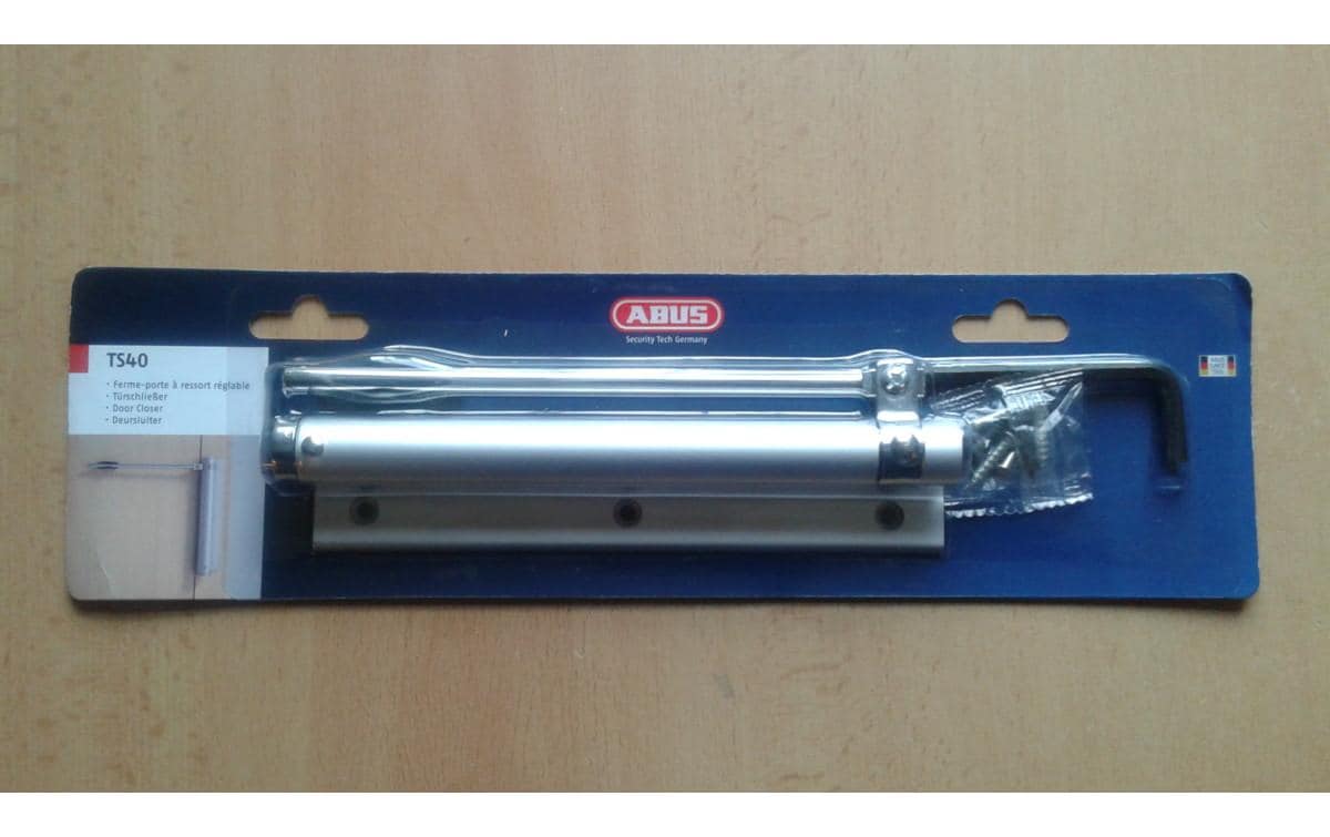 ABUS Türstopper – silber – 95 × 2430 × 27 mm