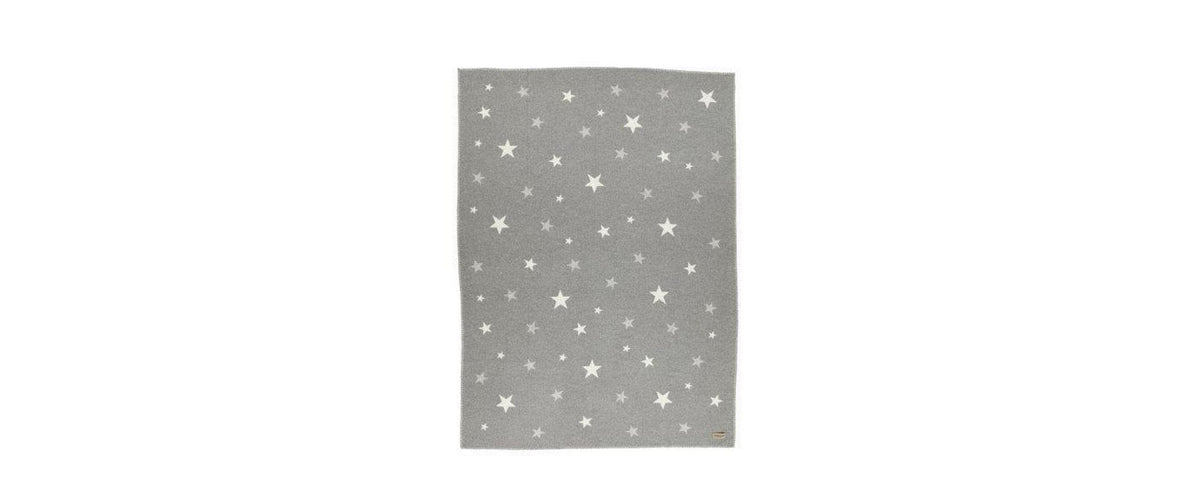 Eskimo Wohndecke – Baumwolle/Polyacryl, Grau – 140 × 200 cm