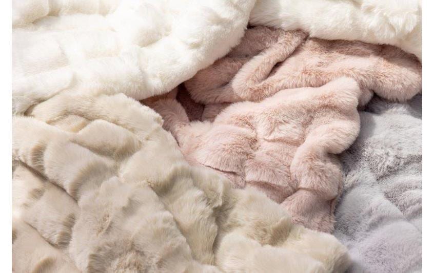 Eskimo Wohndecke – Mikropolyester, Rosa – 150 × 200 cm