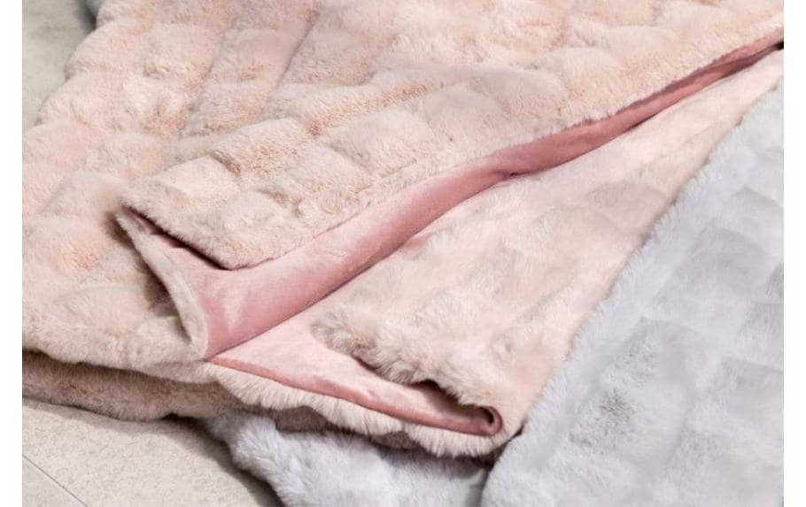 Eskimo Wohndecke – Mikropolyester, Rosa – 150 × 200 cm