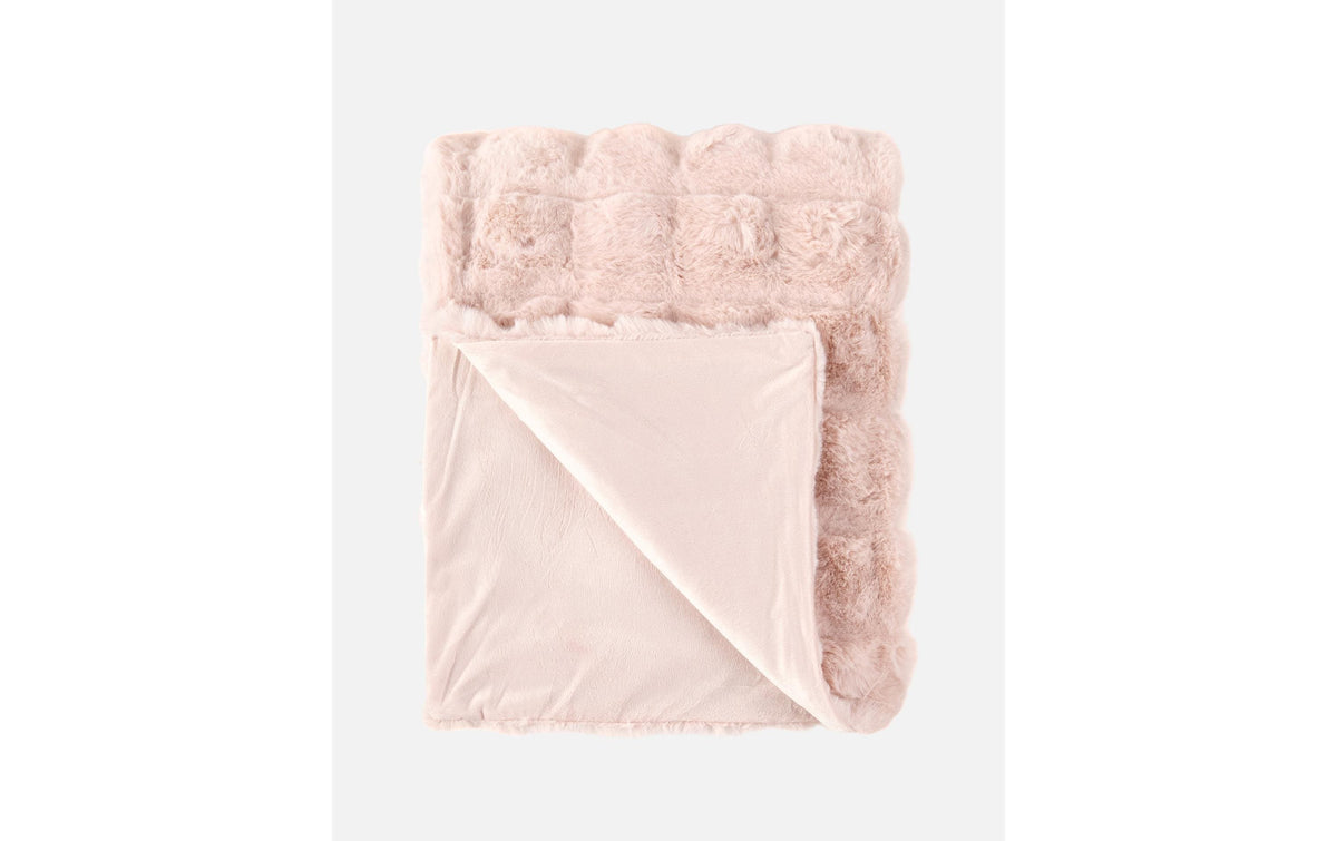 Eskimo Wohndecke – Mikropolyester, Rosa – 150 × 200 cm