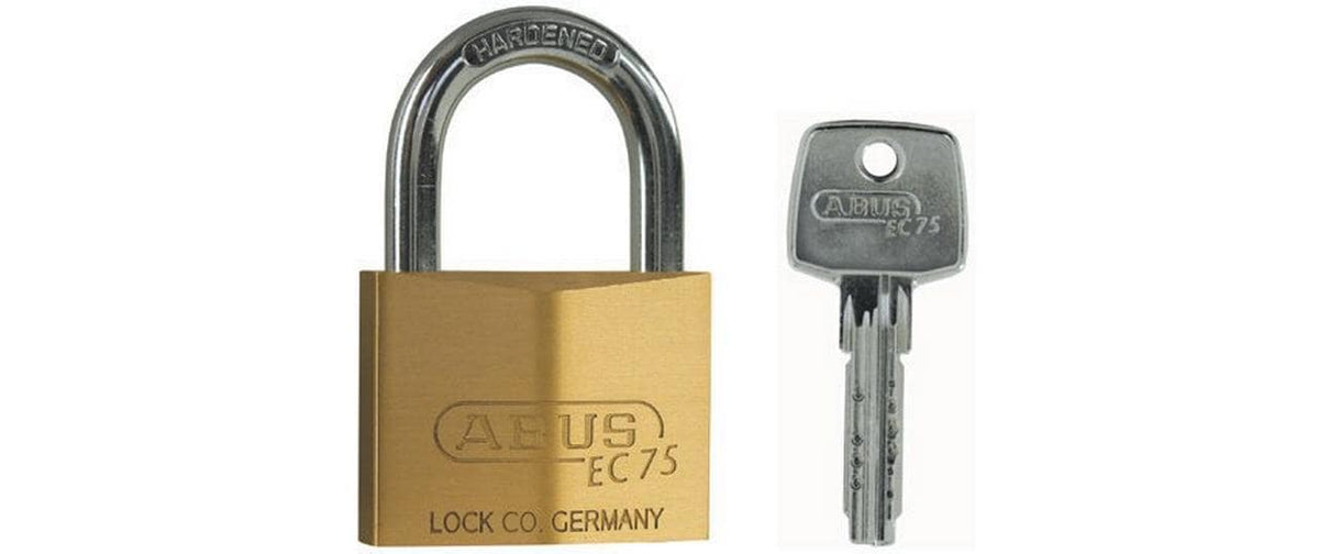 ABUS 75/40 VS Mechanisches Vorhängeschloss – Messing/Stahl, Bügel 22,5×22 mm, Sicherheitslevel 6, Aussen