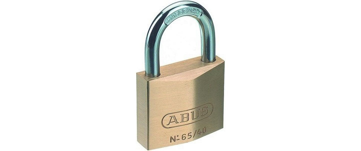 ABUS 65/30 VS Mechanisches Vorhängeschloss – Messing, Bügel 17×15 mm, Ø5 mm, Sicherheitslevel 4, Aussen