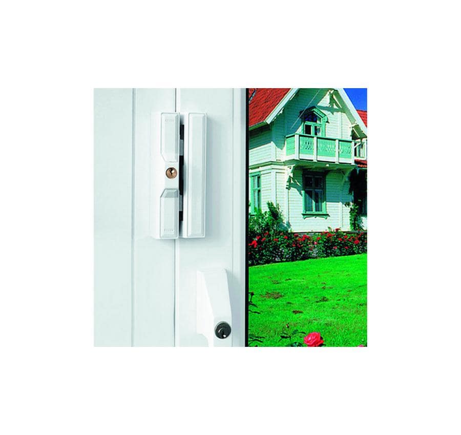 ABUS FTS88 W AL0125 Fenstersperre – Zylinderschloss, Sicherheitslevel 9, 50×62×34 mm, Weiss