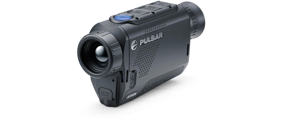 PULSAR Axion XQ19 – Wärmebildkamera, 384×288, 6× Vergrösserung, Reichweite 750 m, IPX7, USB, App-kompatibel