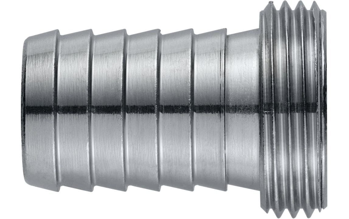 Neomatic Schlauchrohr – 3/4" AG, Ø 19 × 33 mm, Messing, verchromt