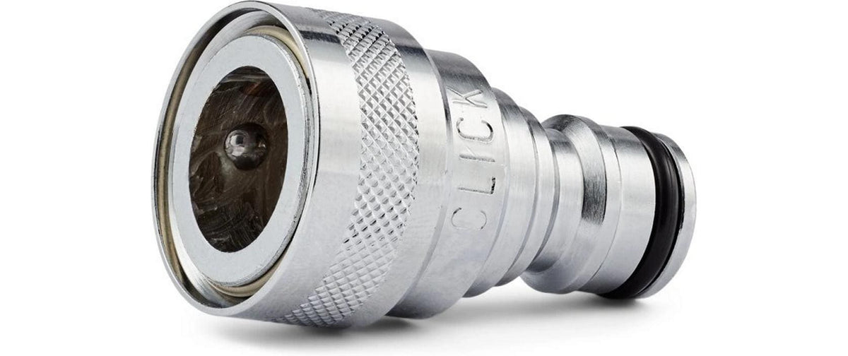 Neomatic Pro Adapter – Ø 16,5 × 29 mm, Anschluss 18 mm, Messing verchromt