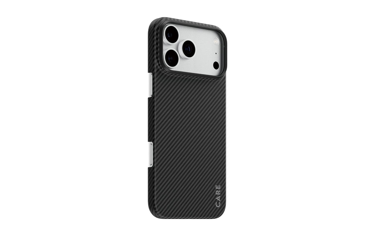 PanzerGlass CARE Discovery Backcover – für Apple iPhone 17 Pro Max/18 Pro Max, MagSafe, Kunststoff, Schwarz/Gr