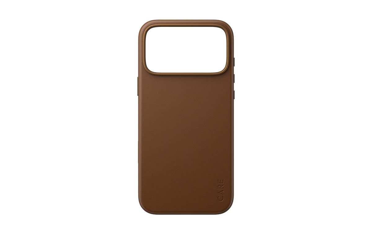 PanzerGlass CARE Solo Backcover – für Apple iPhone 18 Pro Max / 17 Pro Max, PU, Braun, bis 2,4 m sturzsicher