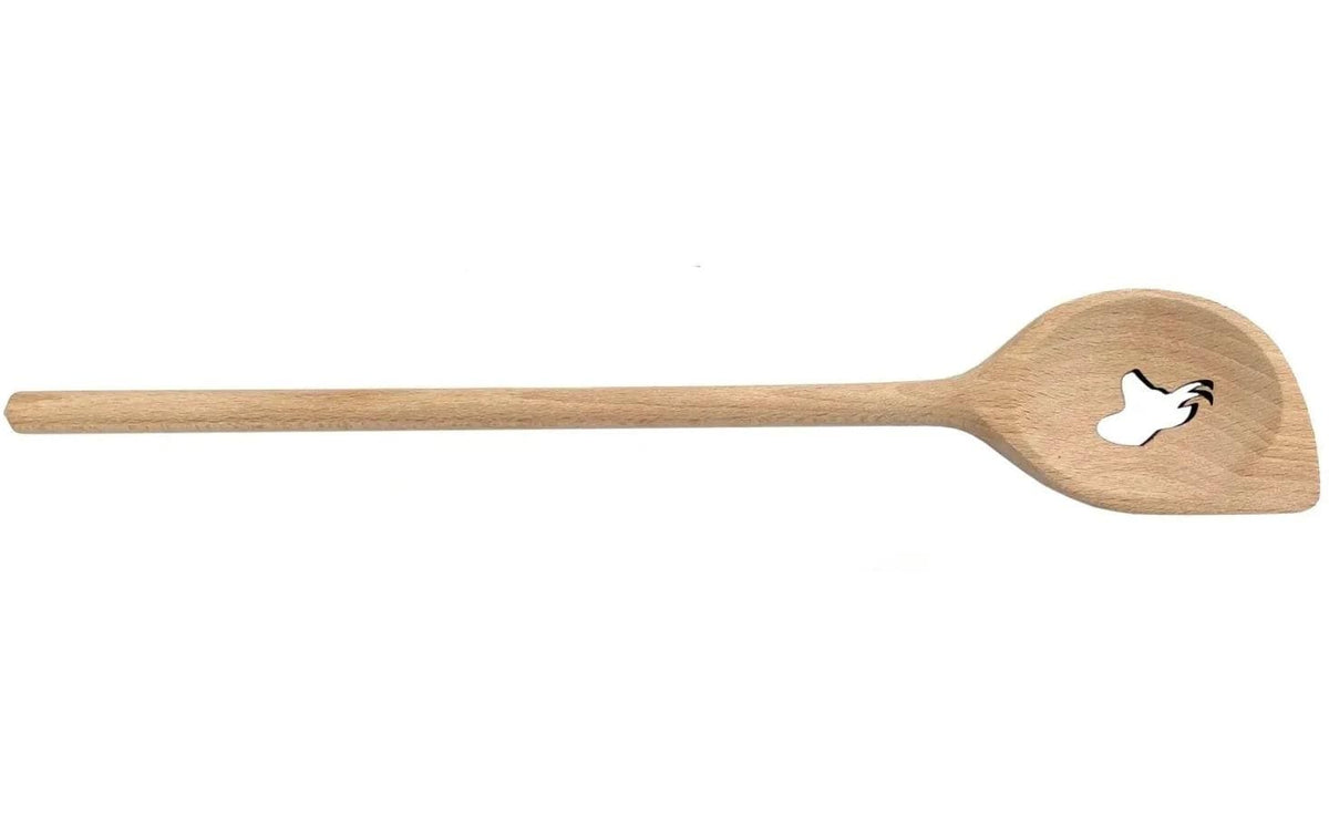 Heidi Cheese Line 2-teiliges Kellen-Set, 3 × 0,5 × 0,4 cm, Buchenholz, Braun