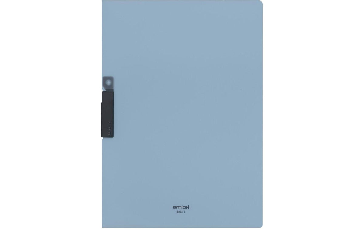 Kolma easy Klemmhefter für A4, Kunststoff, grau – bis 25 Blatt – 1 Stk