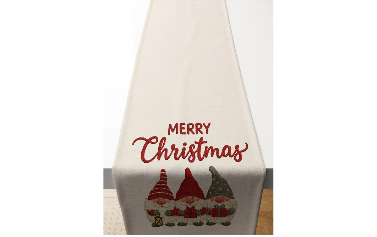 Conceptum Hypnose Tischläufer – 40×135 cm, Polyester, Mehrfarbig, Xmas