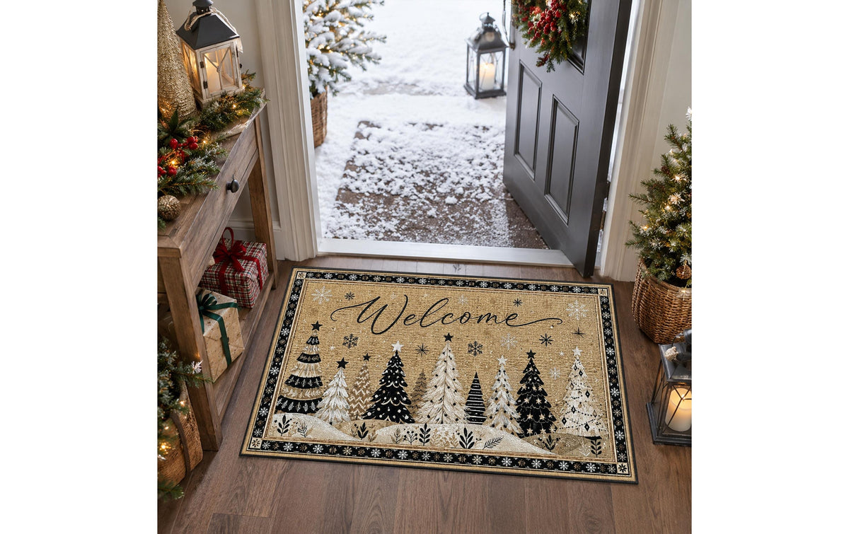 Conceptum hypnose XMAS Türmatte – für 60 × 100 cm – Polyester, braun