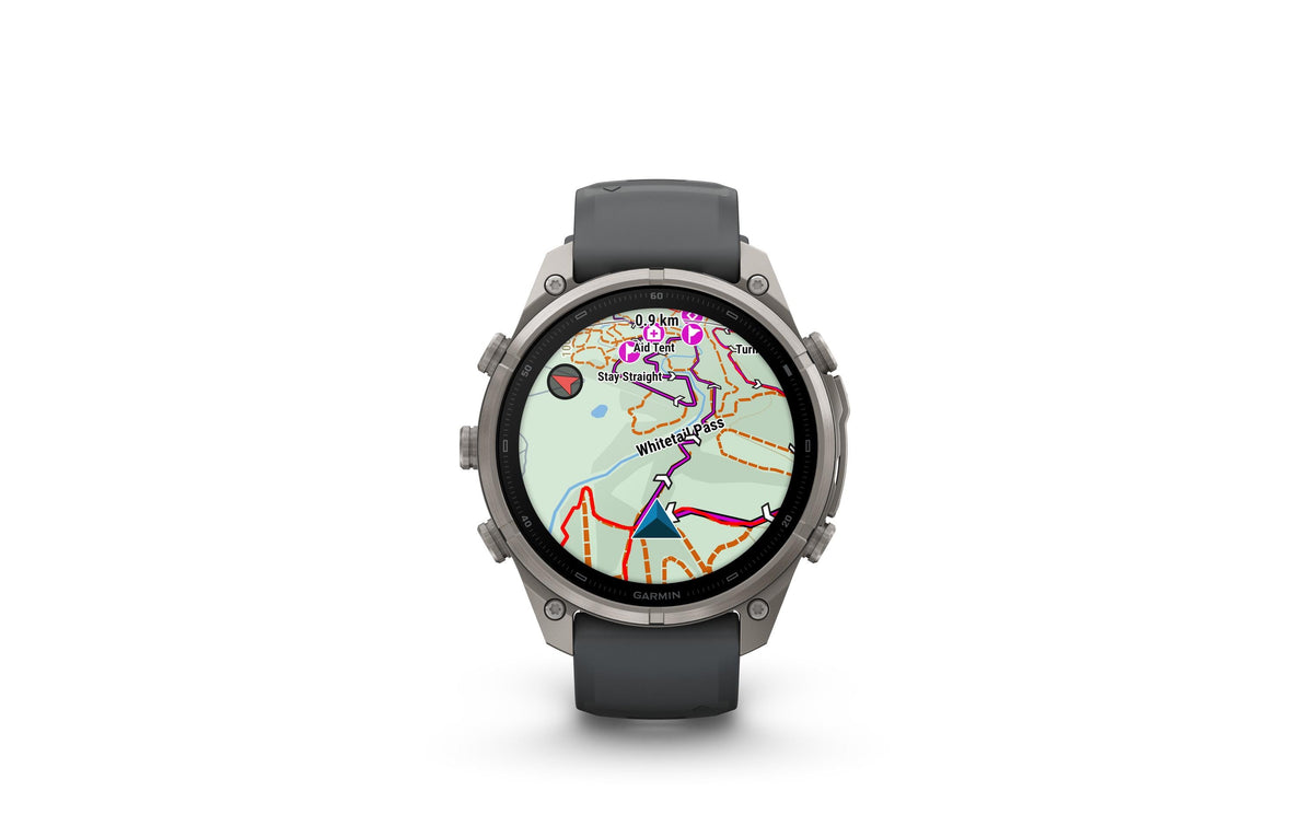 Garmin Fenix 9 Pro 47 mm GPS – Titan, Graphit, 100 m, für Android, iOS