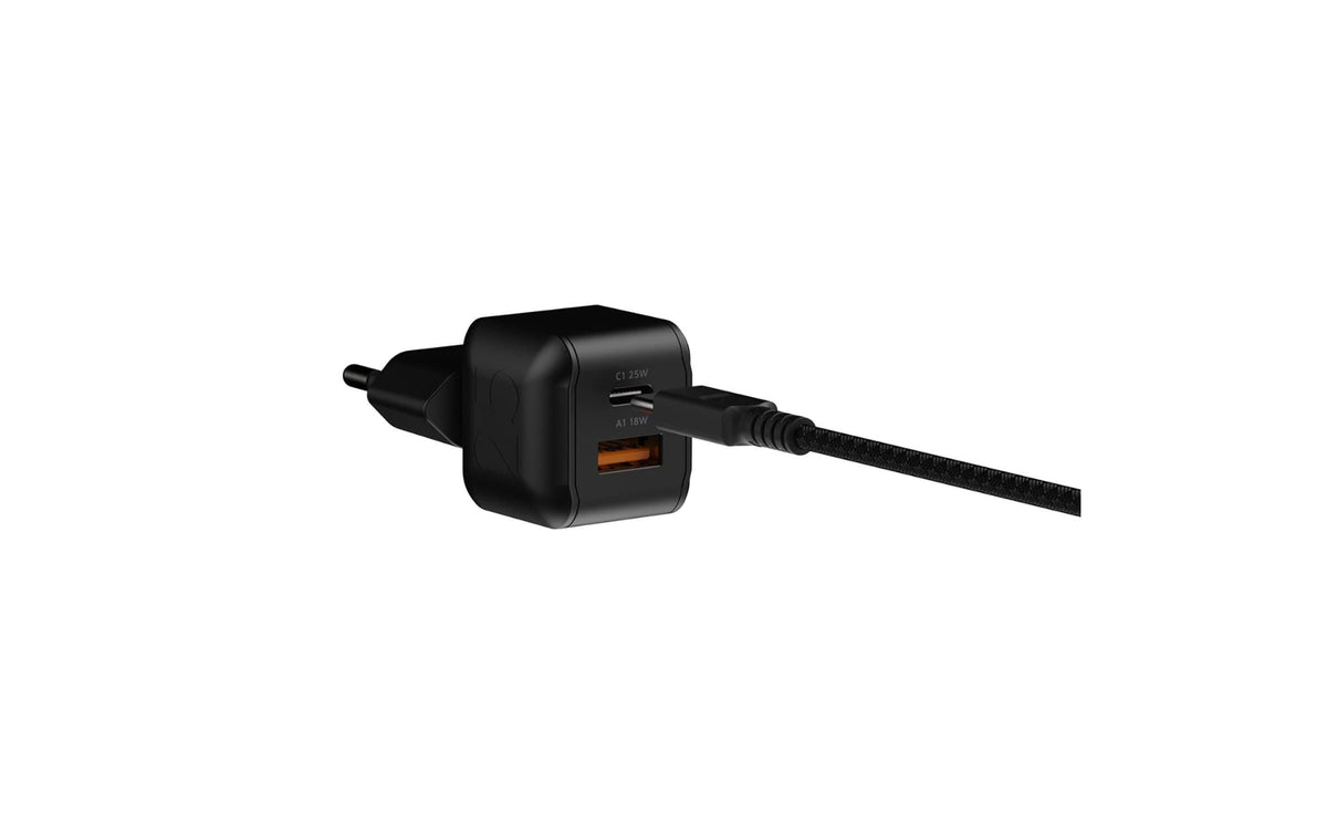 Xtorm XECNG251 NextGen USB-Ladegerät 25 W – USB-C×1, USB-A×1 – PD, QC 3.0, GaN