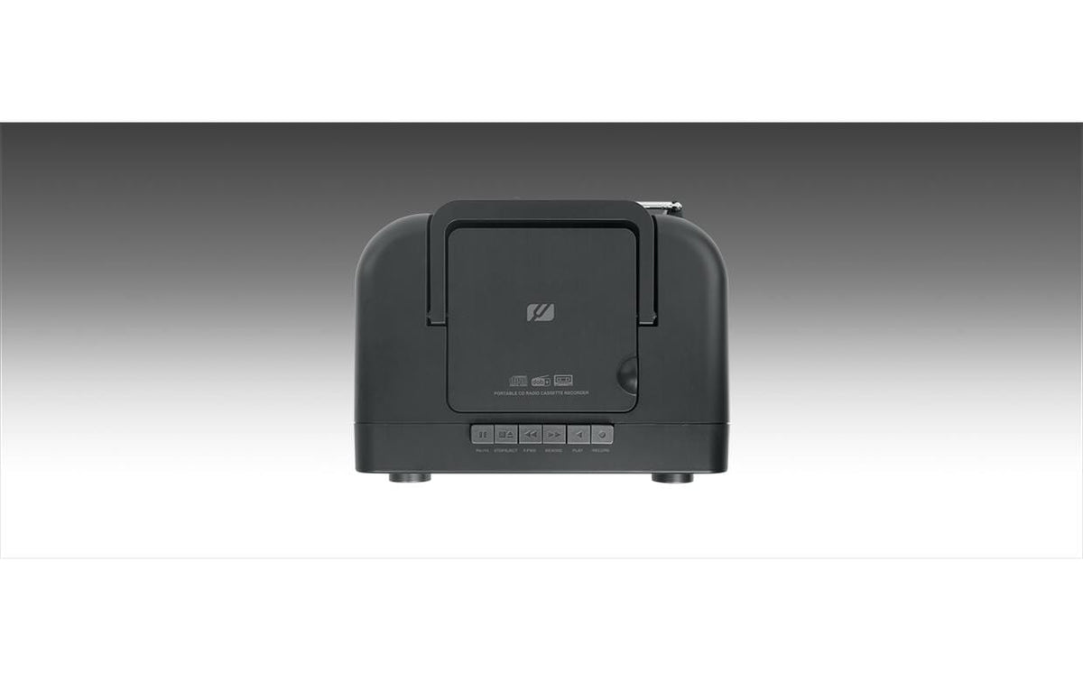 Muse M-182 DB – Tragbares DAB+ Radio, CD, Kassettendeck, UKW, Bluetooth – Schwarz