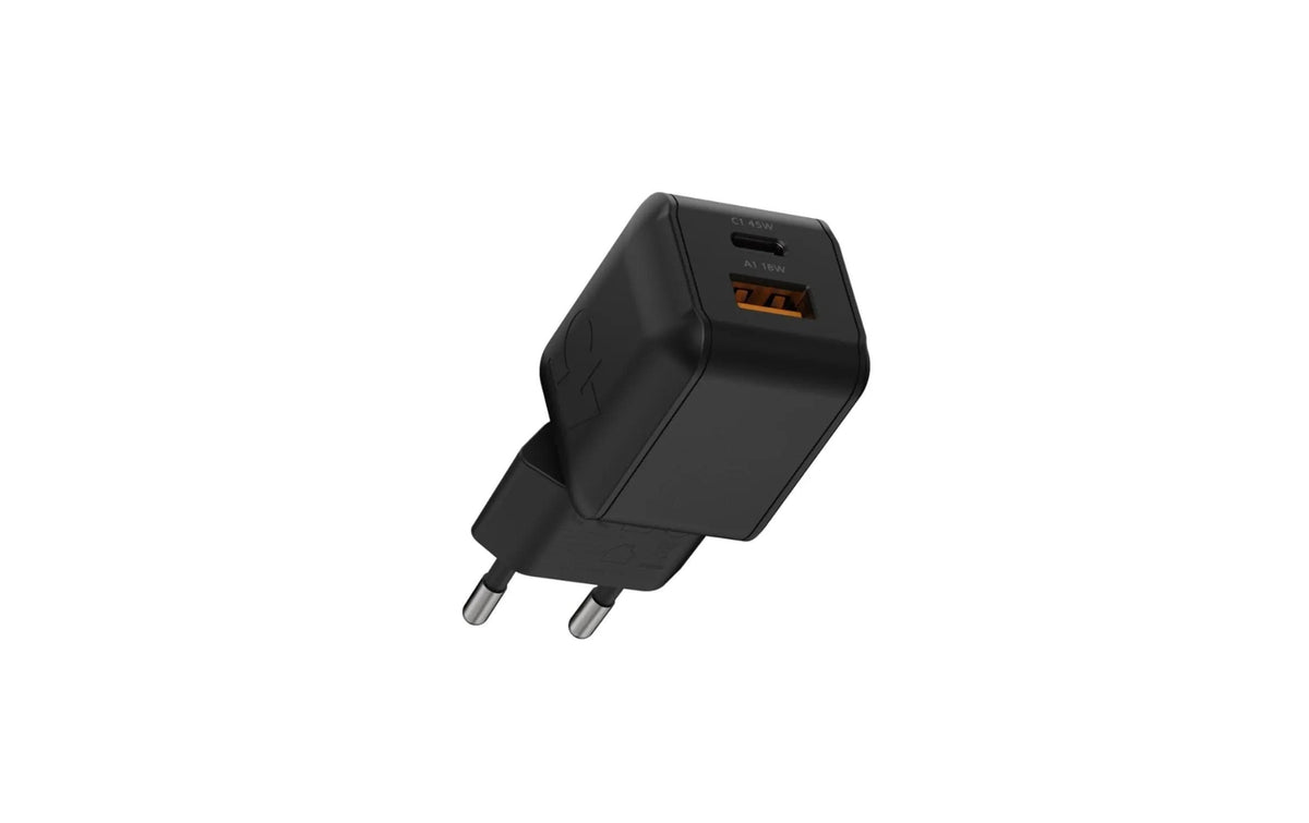 Xtorm XECNG451 USB-Ladegerät 45 W – USB-C×1, USB-A×1 – PD, QC 3.0, GaN