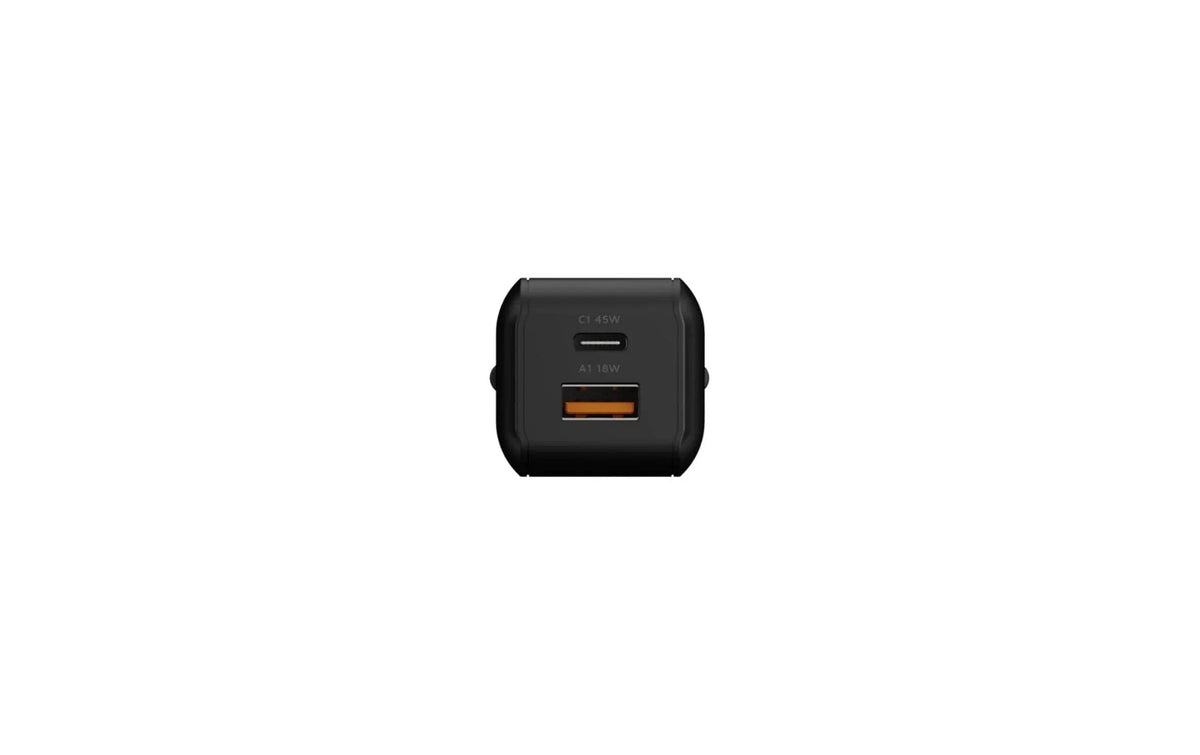 Xtorm XECNG451 USB-Ladegerät 45 W – USB-C×1, USB-A×1 – PD, QC 3.0, GaN