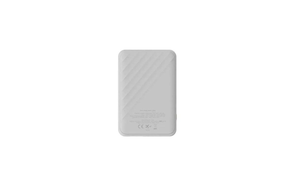Xtorm Go2 Powerbank 5'000 mAh – 12 W, 1× USB-C, 1× USB-A, weiss