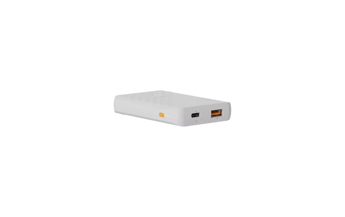 Xtorm Go2 Powerbank 5'000 mAh – 12 W, 1× USB-C, 1× USB-A, weiss