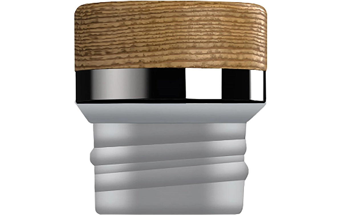 SIGG Meridian Ersatzdeckel – Edelstahl, Holz, für Meridian 0,5 l und 0,7 l