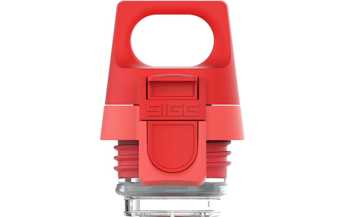 SIGG Hot&Cold ONE TOP Ersatzdeckel 300 ml/500 ml – BPA-frei, Kunststoff, Rot