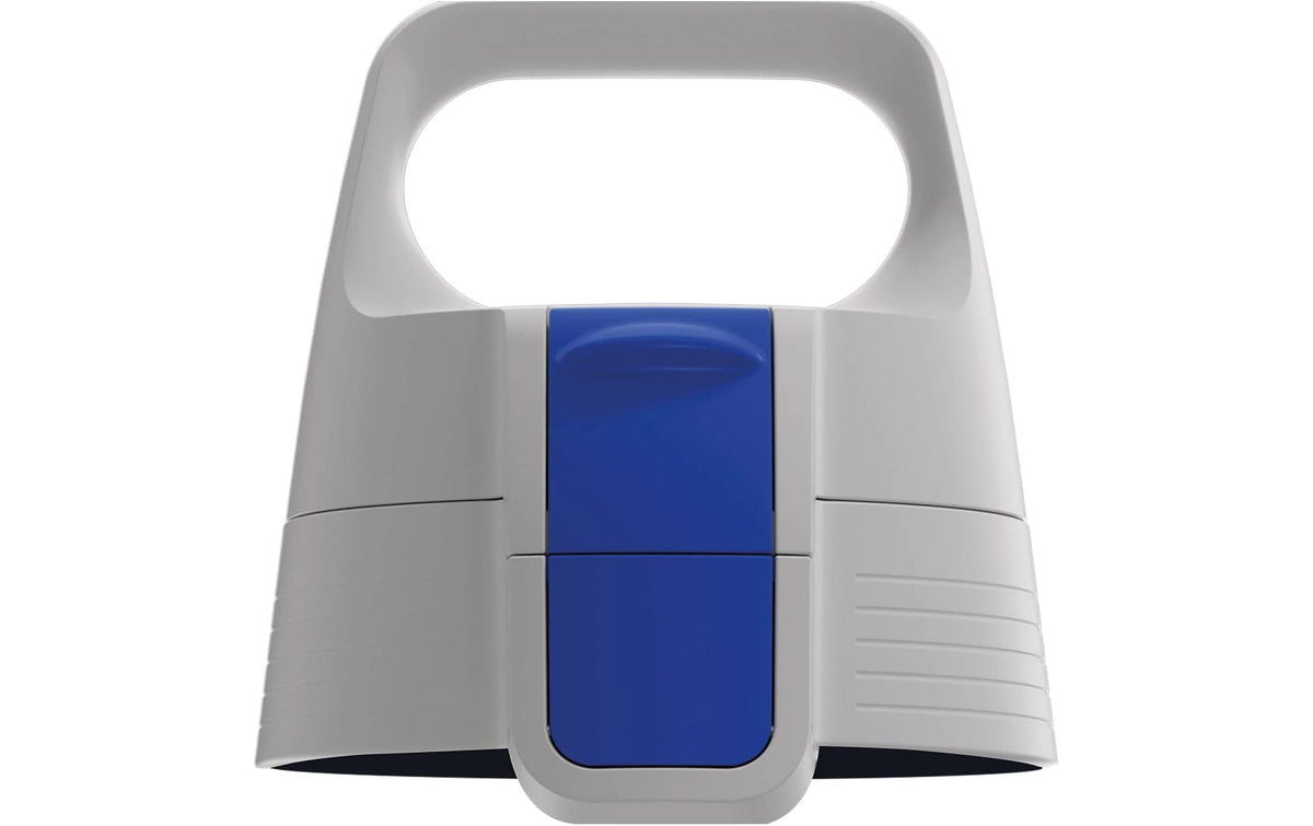 SIGG WMB ONE Top 2 Ersatzdeckel – Kunststoff, BPA-frei, Grau/Blau