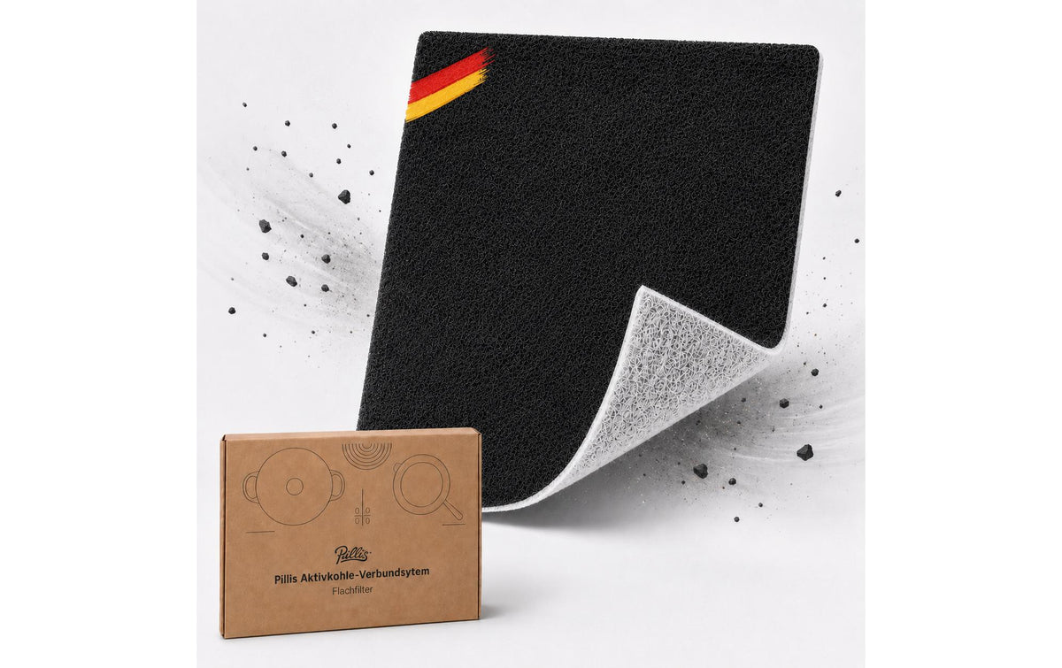 Pillis Aktivkohlefilter, Filtermatte, zuschneidbar – für Dunstabzugshauben