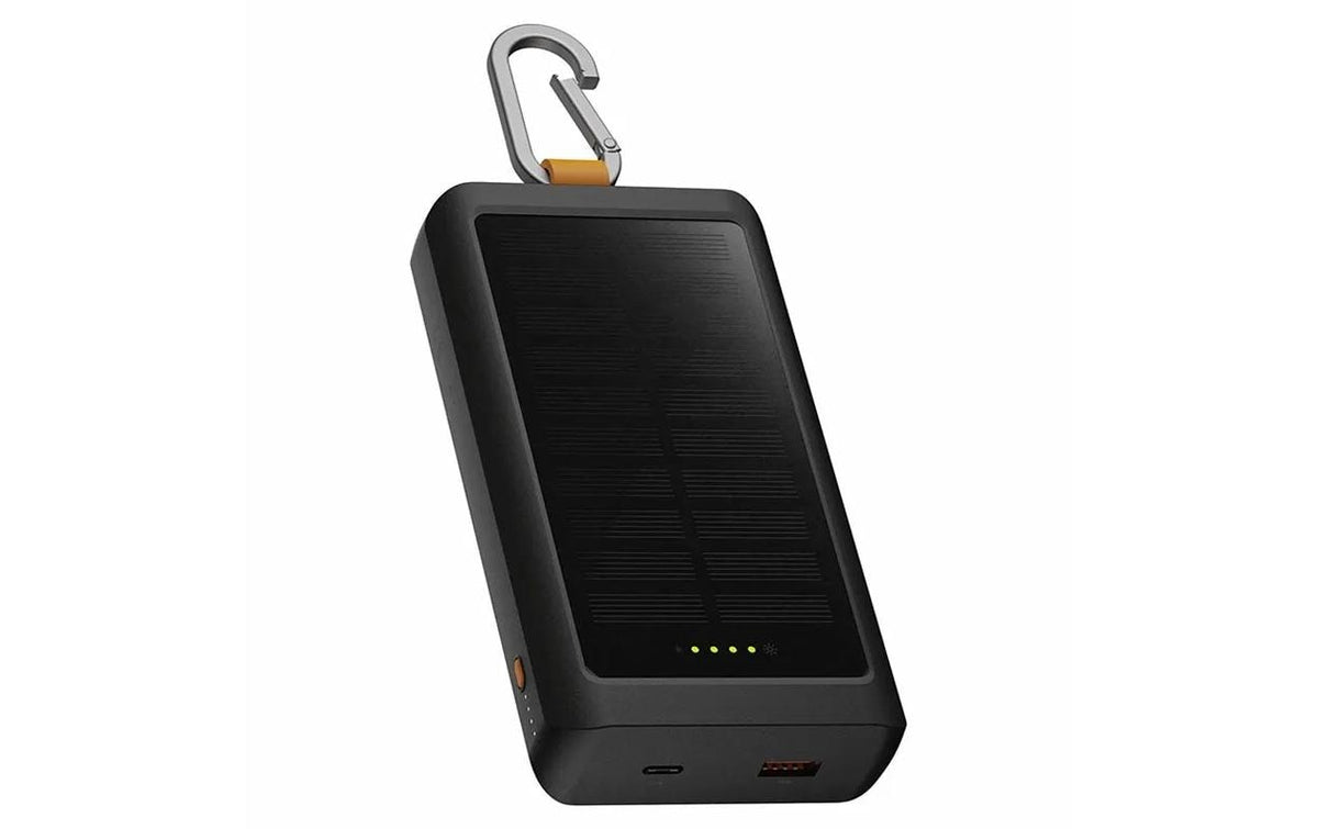 Xtorm Go2 Powerbank 10'000 mAh – 20 W PD, 1× USB-C, 1× USB-A, schwarz, für Samsung, iPhone