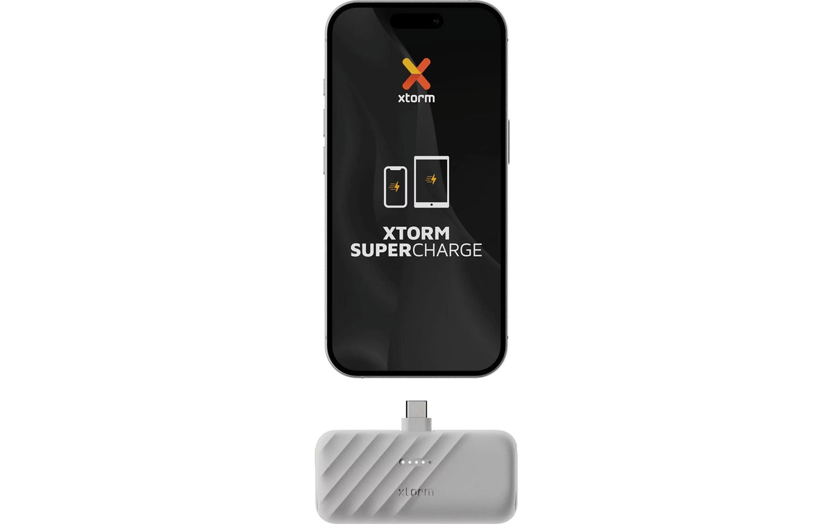 Xtorm Go2 Powerbank 5'000 mAh – 20 W PD, 1× USB-C, weiss