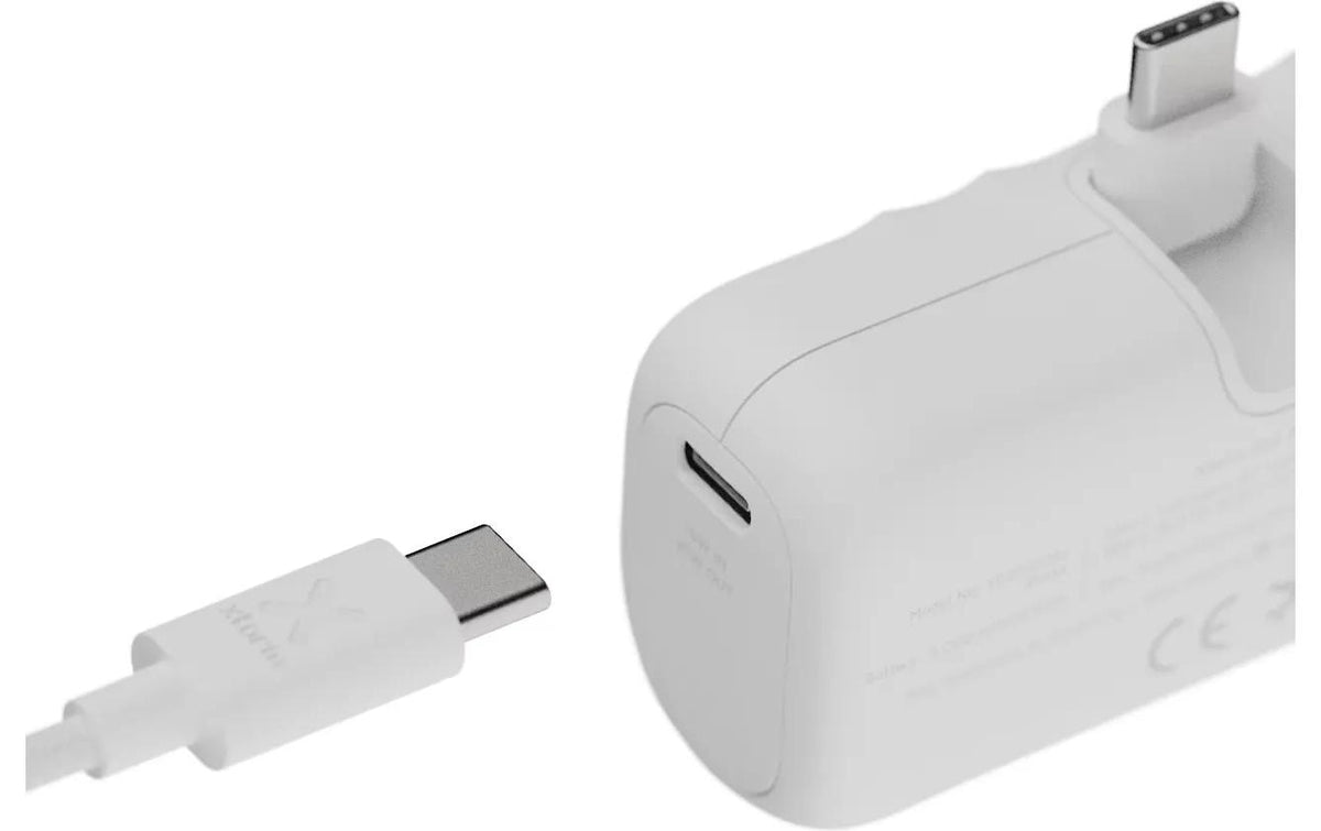 Xtorm Go2 Powerbank 5'000 mAh – 20 W PD, 1× USB-C, weiss