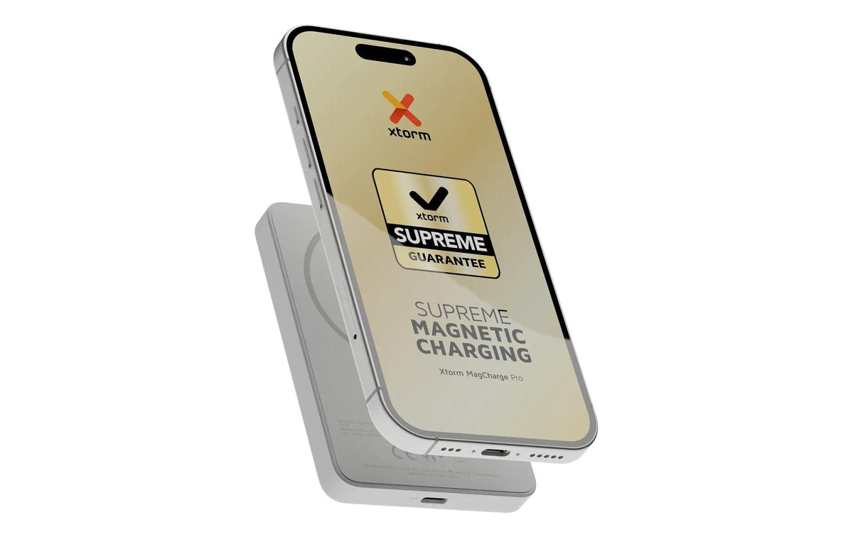 Xtorm Go2 MagSafe Powerbank 5'000 mAh – 18 W PD, 1× USB-C, weiss