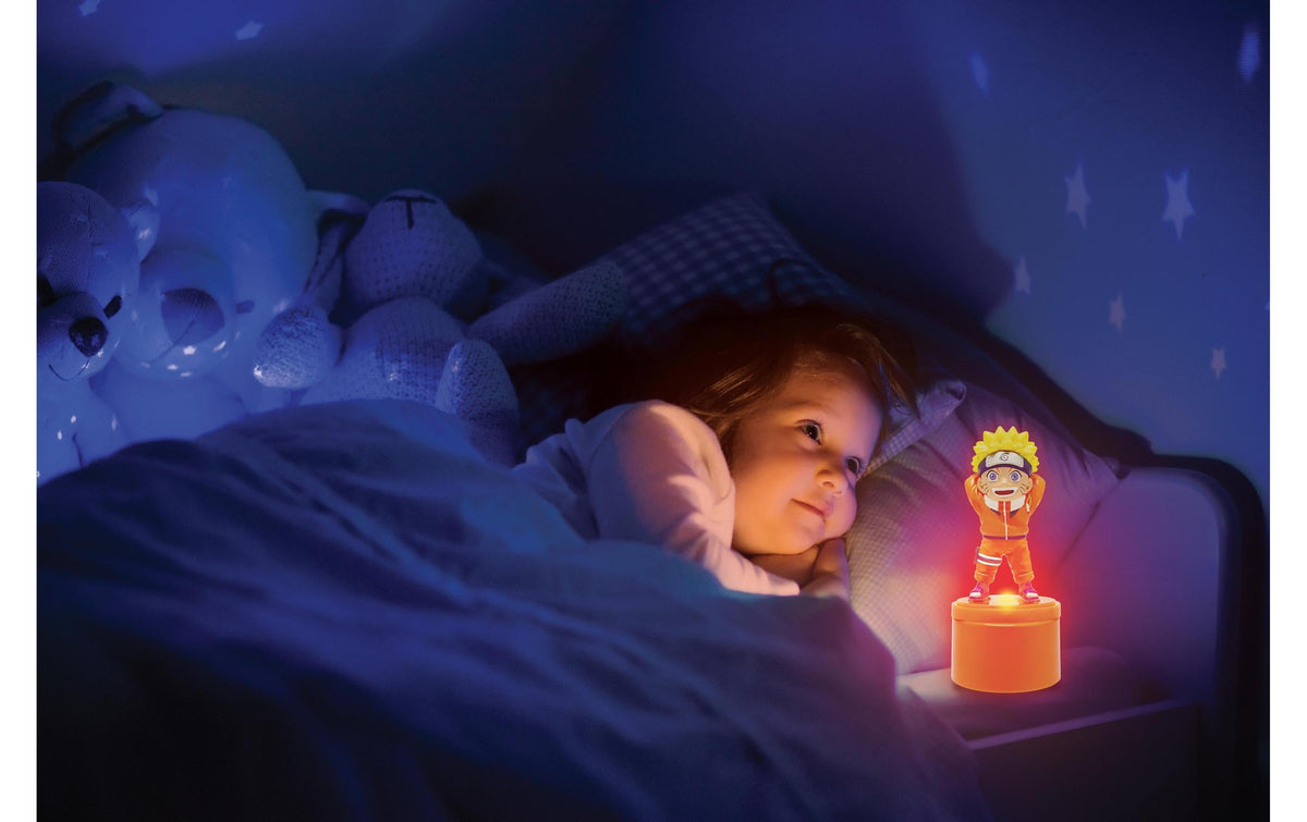 Lexibook NARUTO 3D Nachtlicht – Mehrfarbig, Neutralweiss, Batteriebetrieben – Weiss