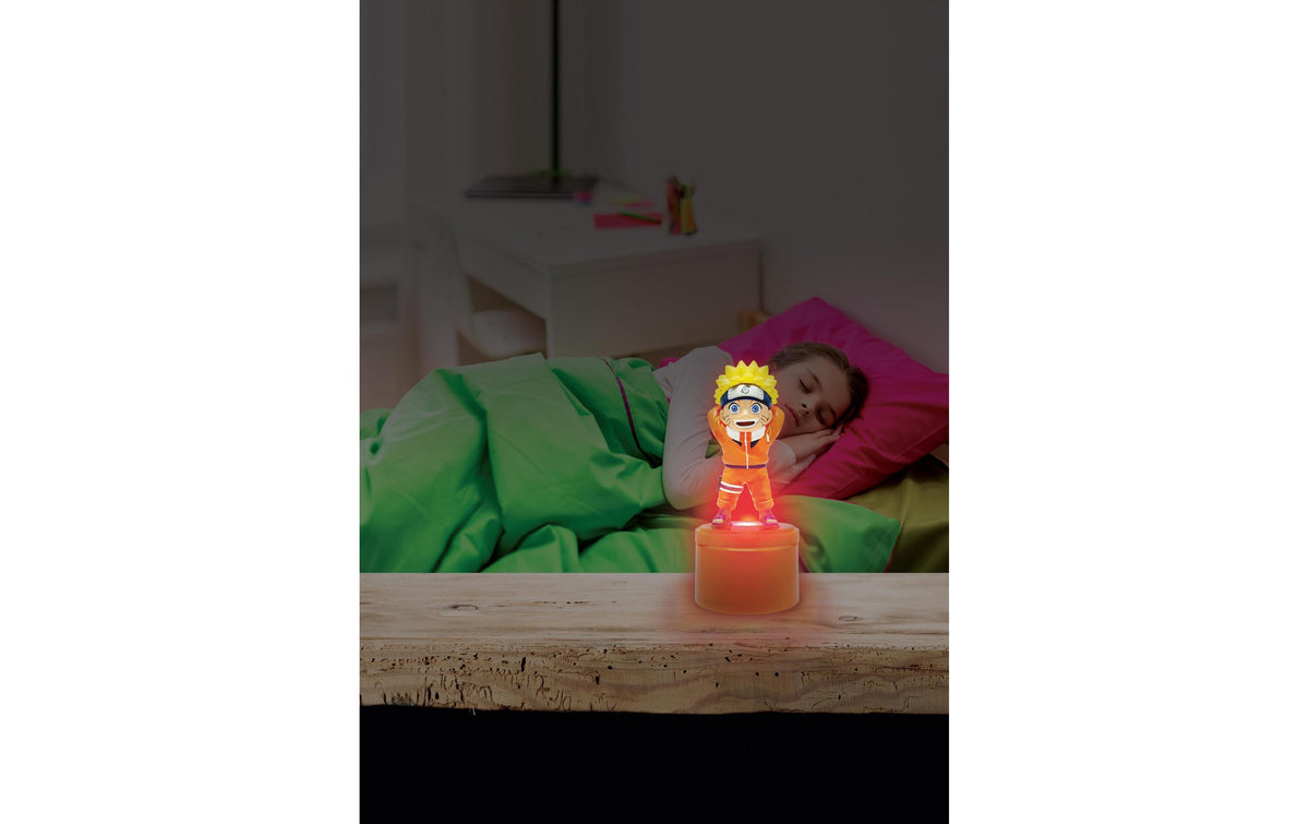 Lexibook NARUTO 3D Nachtlicht – Mehrfarbig, Neutralweiss, Batteriebetrieben – Weiss