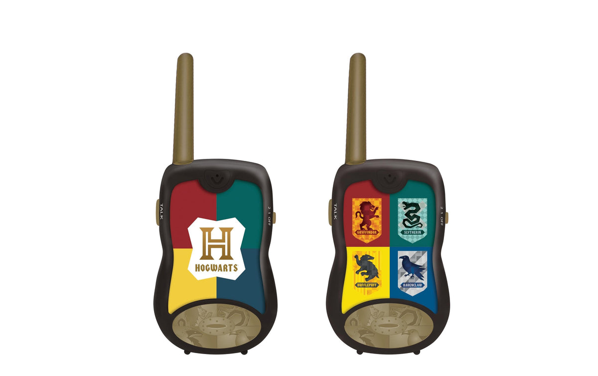 Lexibook Harry Potter Walkie-Talkies – Funkgerät, Reichweite bis 120 m, 2× 9V, Mehrfarbig