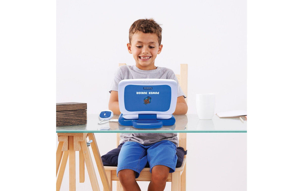 Lexibook Lernspiel – Zweisprachiger sprechender Lernlaptop, ab 3 Jahren, Deutsch, Englisch