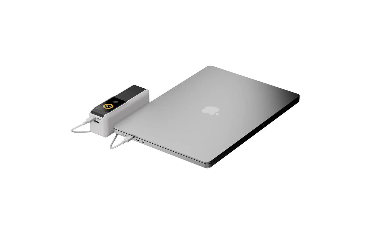 Xtorm NextGen6 Powerbank 27'000 mAh – 70 W PD, 2× USB-C, 1× USB-A, weiss