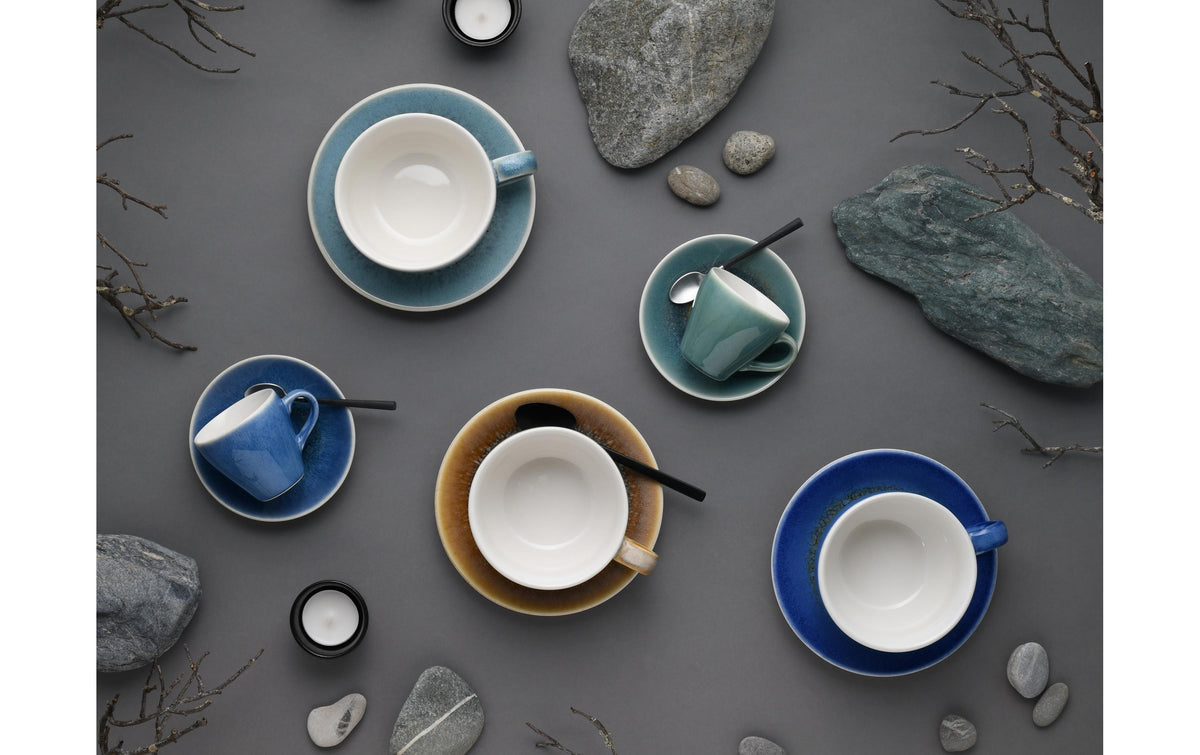 Creatable Kaffeetasse Caldera Mix – 240 ml, H 6,0 cm, Steinzeug, spülmaschinenfest, mikrowellengeeignet