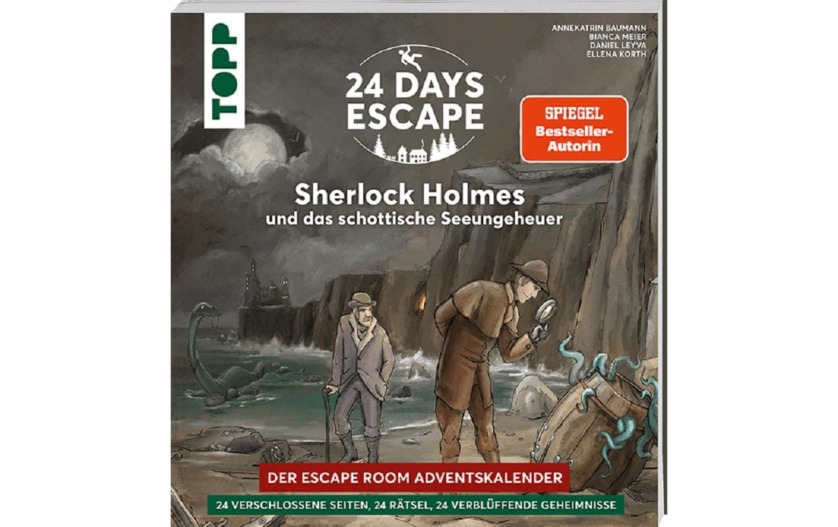 TOPP Verlag 24 Days Escape (Sherlock Holmes) – Adventskalender
