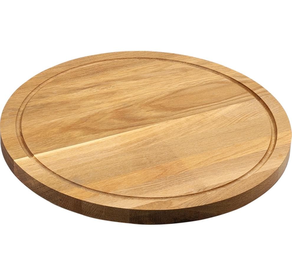 Kesper Schneidebrett Ø 40 × 2 cm, Eiche, Braun