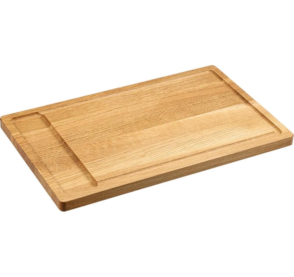 Kesper Schneidebrett 28 × 45 × 2 cm, Eiche, Braun