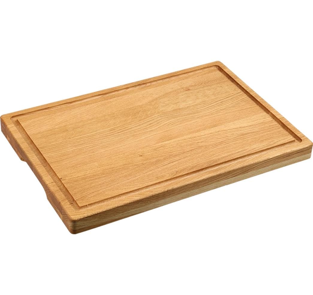 Kesper Schneidebrett 35 × 50 × 3,5 cm, Eichenholz, Braun
