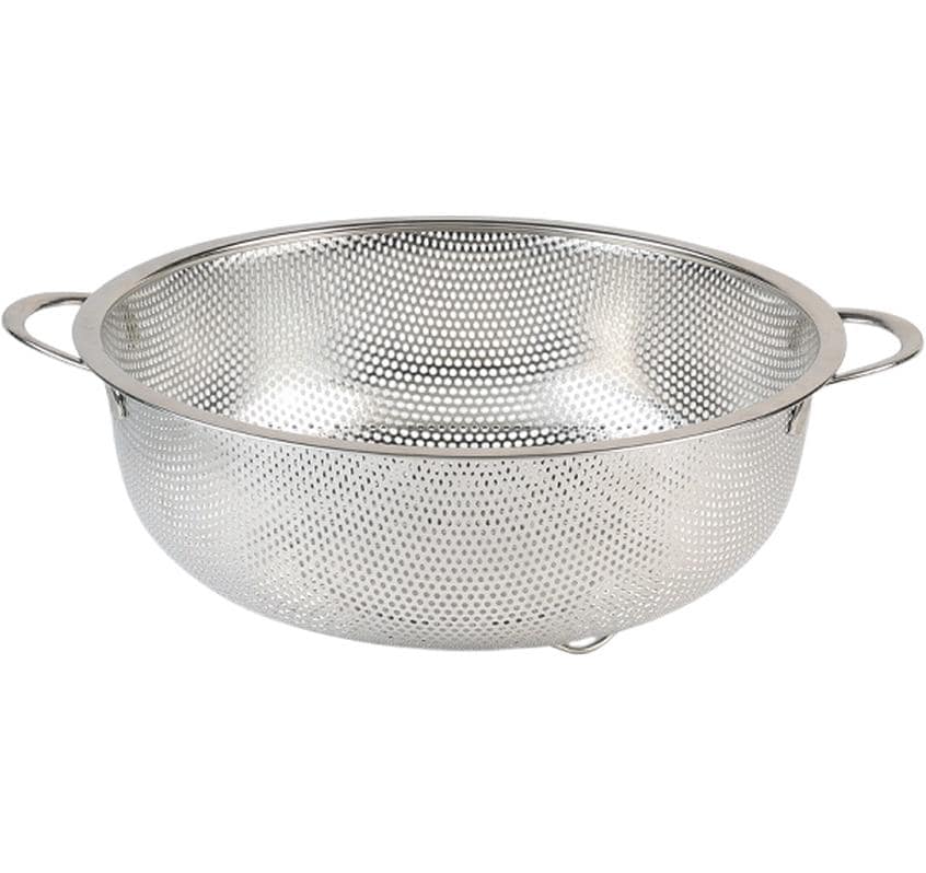 Kesper Abtropfsieb Ø 19 × 7,5 cm, Edelstahl, Silber