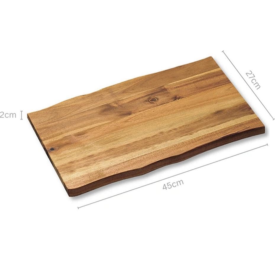 Kesper Schneidebrett 45 × 27 × 2 cm, Akazienholz, Braun
