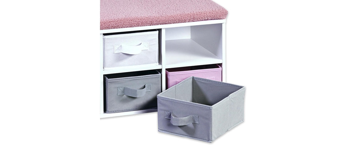 Kesper Kinderstuhl – 68 × 29,5 × 31 cm – Spanplatte – Rosa – mit 6 Regalen